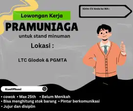 Jaga stand minuman