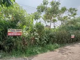 Tanah Dijual Luas 370 m3 sudah dipotong jalan