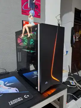 Pc Gaming Liquid Cooled Intel Core I5 9400F RX 590 8GB RAM 16GB SSD
