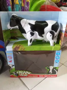 Mainan Anak Sapi baterai jumbo