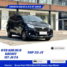 Toyota Calya 1.2 G AT NIK 2020 Hitam