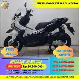 HONDA ADV 150 ABS 2019 CASH/KREDIT DP MURAH SYARAT MUDAH
