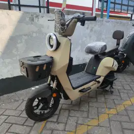 SEPEDA LISTRIK SUDAH MENGGUNAKAN LITHIUM BATREI