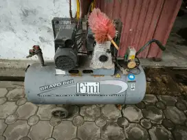 Mesin kompresor finil bravobelt bks kondisi bgs & lkp. Ex koleksi