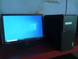 Paket pc intel core i3 6100 monitor led lenovo 20inc IPS