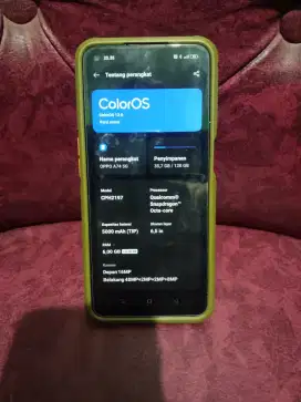 Oppo A74 5G 6/128 Hp Only Eks Garansi Resmi