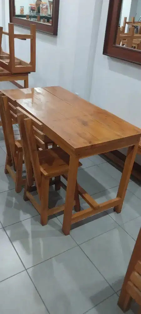 Dijual meja warung soto dan perlengkapannya