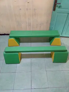 Kursi panjang anak playgroup