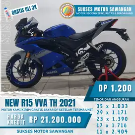 YAMAHA NEW R15 VVA 2021 BISA CASH KREDIT DAN TUKAR TAMBAH