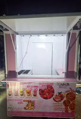 BOOTH KONTAINER MURAH/GEROBAK MURAH/BOOTH KONTAINER/GEROBAK KONTAINER