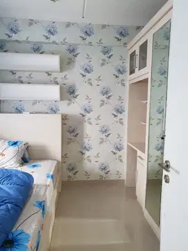 apartemen green pramuka city tower fagio hunain asri 2 bedroom