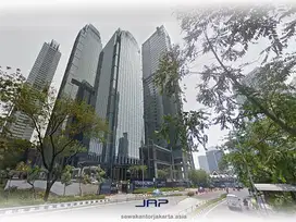 Sewa Kantor Treasury Tower 133 m2 Furnished SCBD Jakarta Selatan