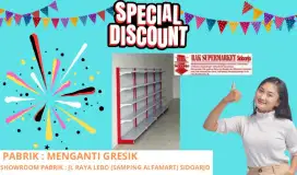 Rak minimarket Gondola