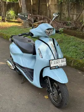 Yamaha Grand Filano Hybrid Thn 2024 F Kota Biru Mulus