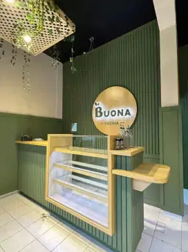 Meja kasir meja resepsionist meja coffeshop