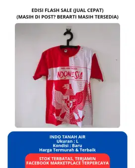 (BISA COD) JUAL CEPAT KAOS 3D INDONESIA