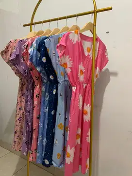Daster Wanita Mano Daster bahan rayon santung adem murah meriah