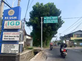 Tanah  Murah di Jl. Purbaya Dekat RS. UGM Jogja Siap Bangun