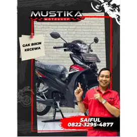 Odo 1rb Simpenan!!Honda Revo fit 2025 Black Glossy N Asli-Mustika