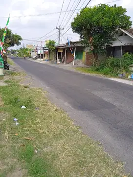 Tanah Lokasi Jogja 500M SMK Nasional Berbah Mangku Jalan Aspal
