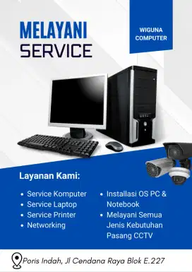 SERVICE KOMPUTER, LAPTOP, NOTEBOOK