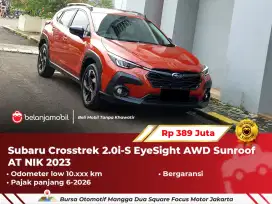 [ LOW KM ] Subaru Crosstrek 2.0i-S EyeSight AWD Sunroof AT 2023/2024