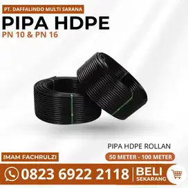 Pipa Hdpe Rollan ½ Inch 20mm Kokoh Dan Kuat – Pipa Hdpe Air Bersih