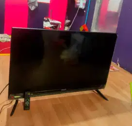 TV Digital 32 Sharp Gambar jernih FHD Usb Movie Pc Hdmix2 (No-Minus)