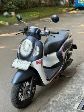 Honda Scoopy Fashion Thn 2024 Blue Matte Mulus