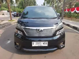 Vellfire 2.4 ZG AT 2011 Hitam Mulus Terawat