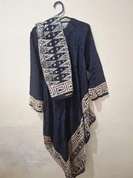 One set jaguar silk modern kebaya