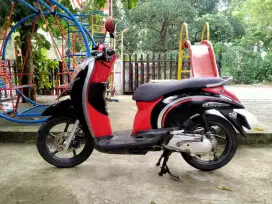 Honda Scoopy 2012 Pajak Baru Full 1 tahun bisa TT