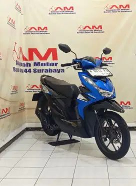 Siap pakai Honda Beat CBS tahun 2024 Biru Hitam