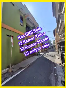 JUAL KOST FULL PENGHUNI DEKAT KAMPUS UNS SOLO