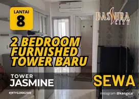 Sewa Lantai 8 Tower Jasmine 2 Bedroom Furnished Aprtemen Bassura City