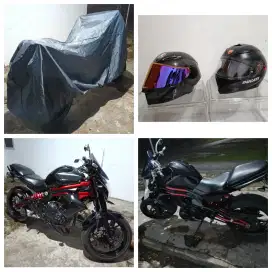 Kawasaki ER6N Siap Touring
