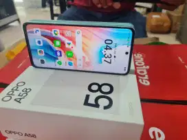 Oppo A58 Ram 6/128 gb mulus no minus lengkap