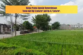 Kavling SHM Klodran – 2 Menit ke Tol Solo, Cocok Bangun Kos atau Rumah