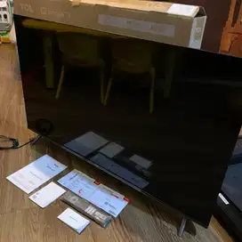Tv Led TCL 43inch UHD 4K android tv fullset like new
