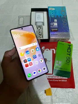 Infinix hot 50 pro plus 8/256gb lengkap