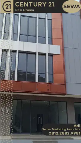 DISEWAKAN RUKO 3 LANTAI DI KOTA WISATA CIBUBUR