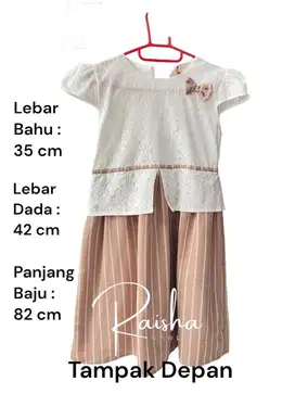 Baju Pesta Anak Perempuan Mocca
