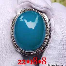 Natural bacan Doko bluish top.kristal. dim 23*19*8