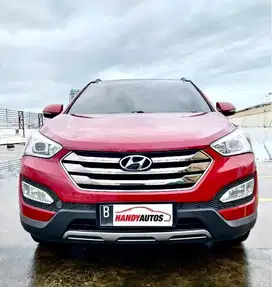 Hyundai Santa Fe Bensin Tahun 2015 Automatic Merah Metalik