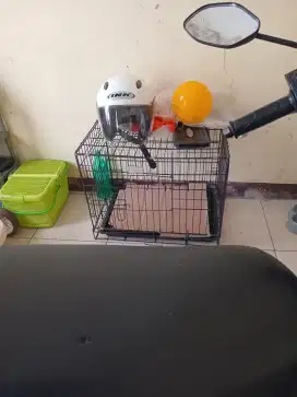 D jual kandang kucing ,kondisi baik dan bagus ,sy kasih bonus keranjg