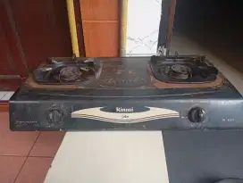 Kompor gas Rinnai + regulator+selang