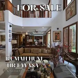 Dijual Rumah Huni Tirtayasa 4KT uk 752m2 at Keb.Baru Jakarta Selatan