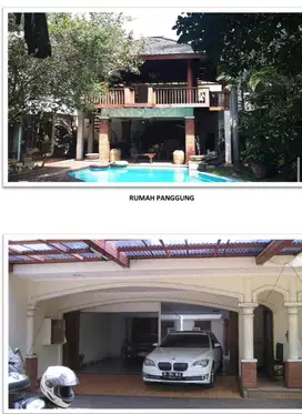 Rumah Dijual Jl Lapangan Hijau Mendekati NJOP 1531 m2 furnished Jaksel