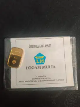 Logam Mulia Antam 5 Gram Model Retro
