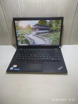 Lenovo Thinkpad T460s i5 Gen6 8GB SSD256 14 No Minus, Siap Pakai